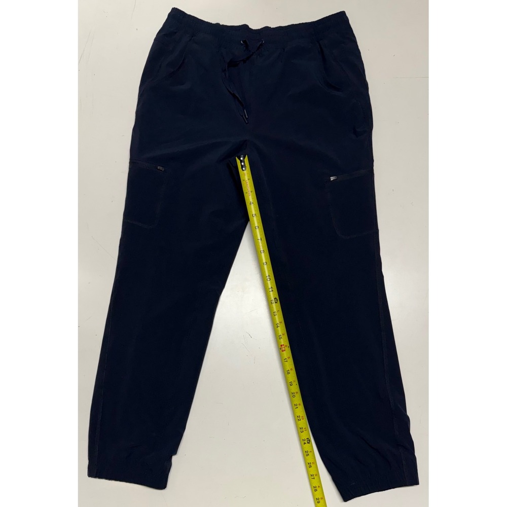 Eddie Bauer Navy Fleece Lined Cargo Joggers Womens 10 Blue Outdoor Hiking Pants